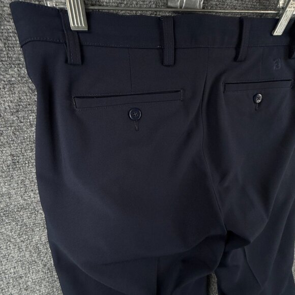 Footjoy Golf Pants 32x32 Navy Blue Stretch Polyester Spandex Pockets Adult - Picture 10 of 16